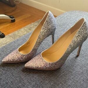 Marc Fisher Elegant Glitter Stiletto Heels